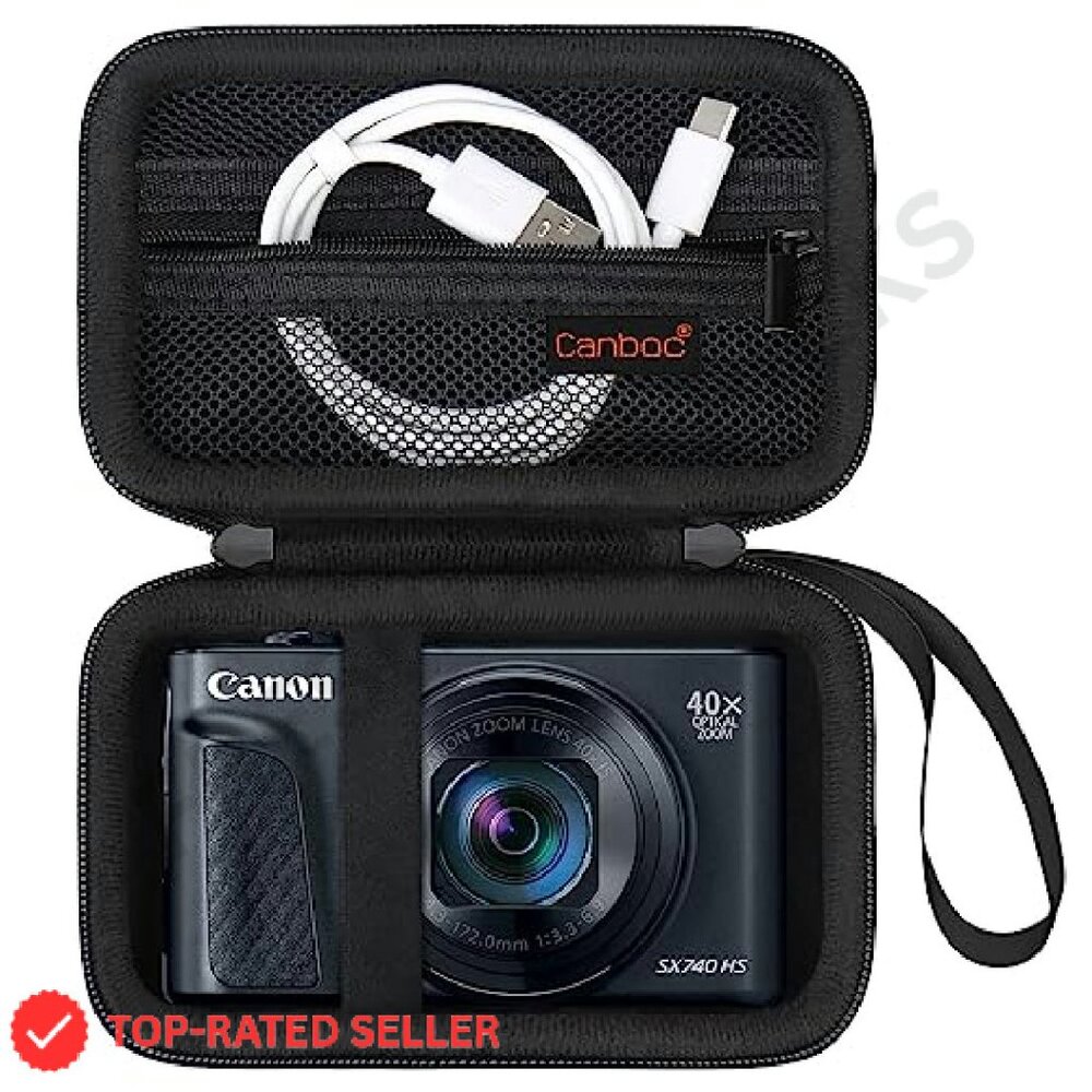 Hard Shell Camera Case Compact Protective Travel … - image 2